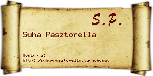 Suha Pasztorella névjegykártya